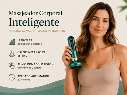 Masajeador Anticelulítico Pro con 12 Niveles de Succión